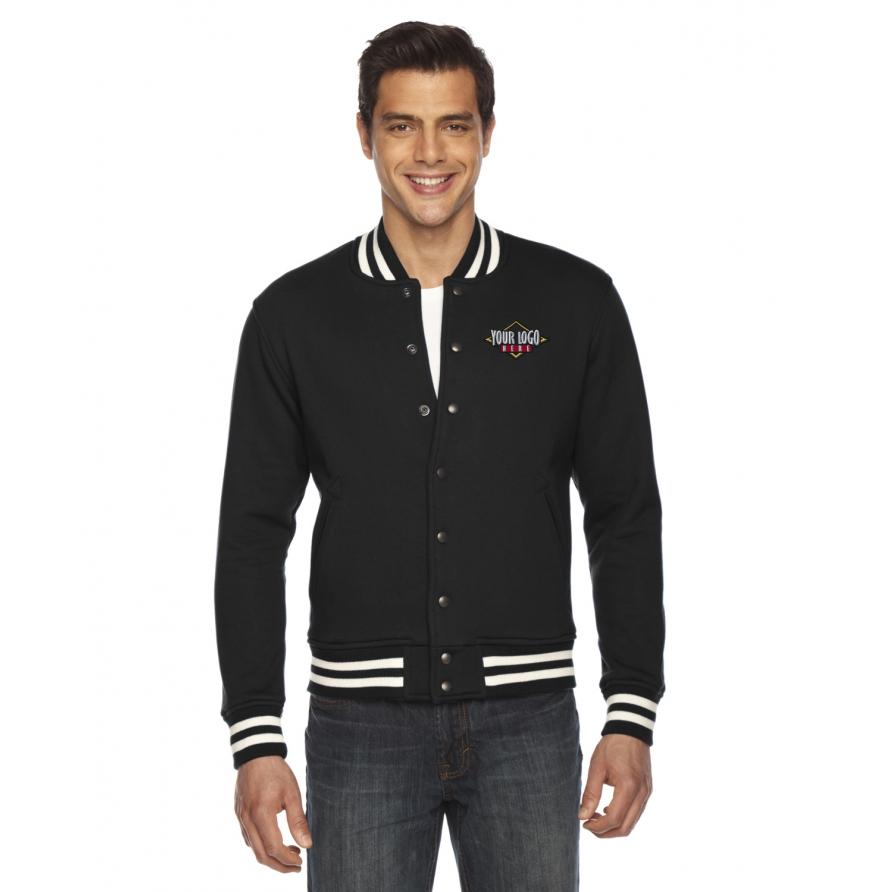 Broder HVT401W - Unisex Heavy Terry Classic Club Jacket