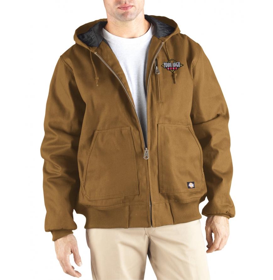 Dickies TJ718T - 10 oz Rigid Duck Hooded Jacket