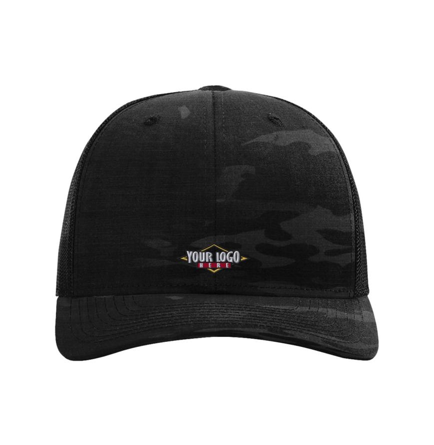 Printed Tactical Trucker Cap