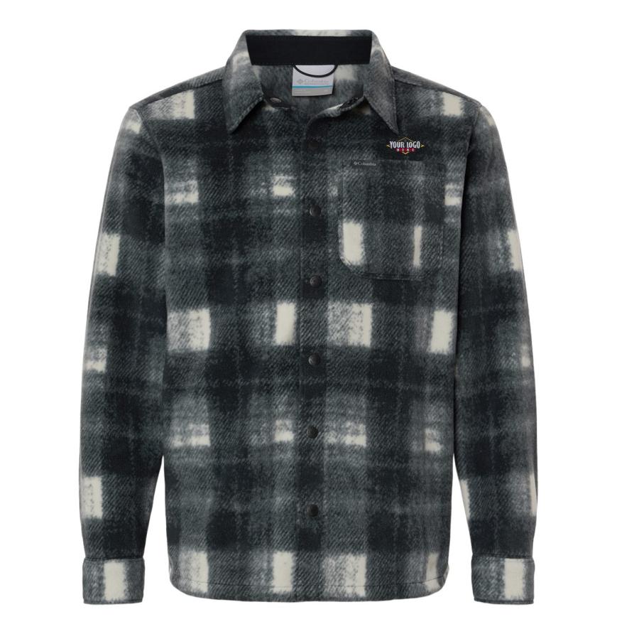 Mens Steens Mountain Printed Shirt Jacket II