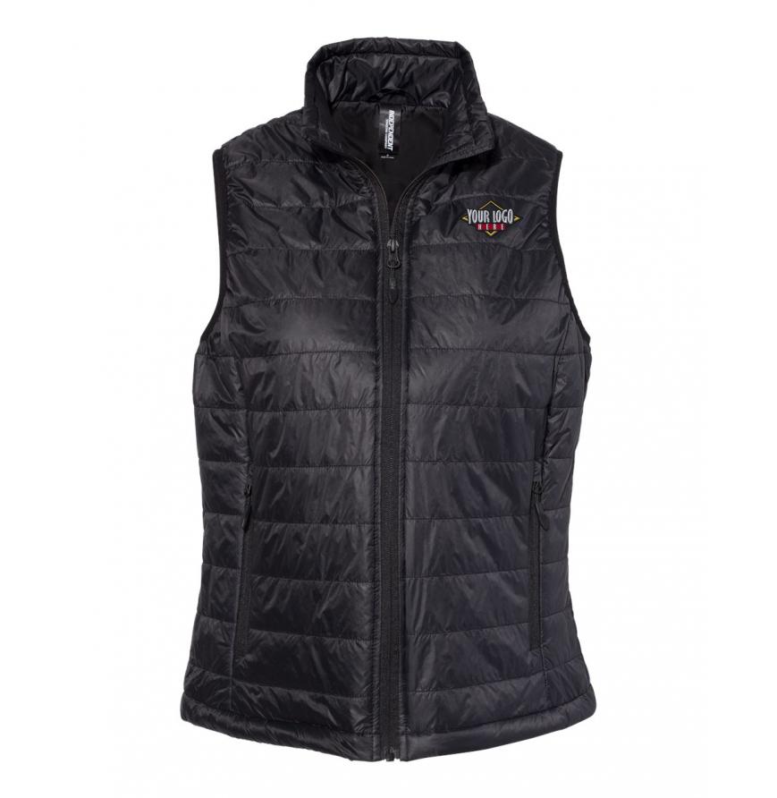 Independent Trading Co Womens Puffer Vest