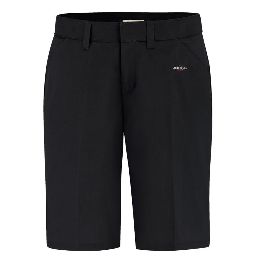 Womens Flat Front Shorts
