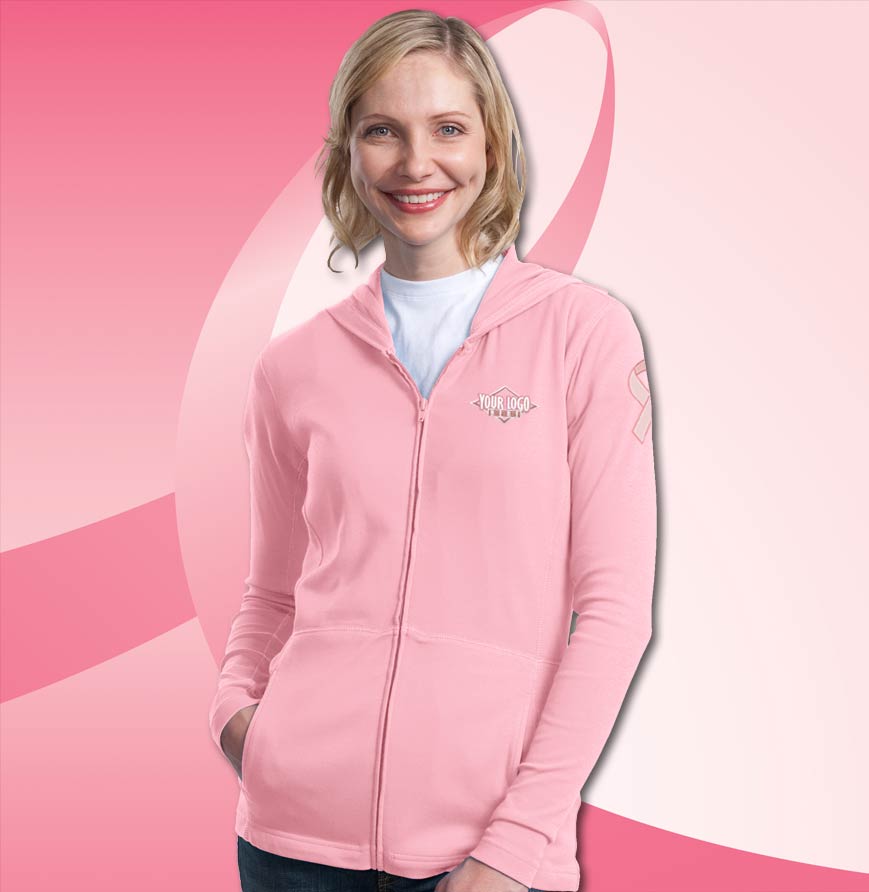 Pink Ladies' Full Zip Jacket