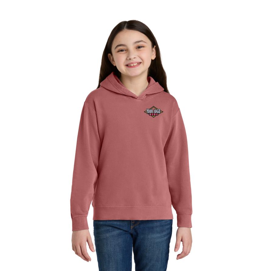 Comfort Colors Youth Lightweight Hooded Sweatshirt