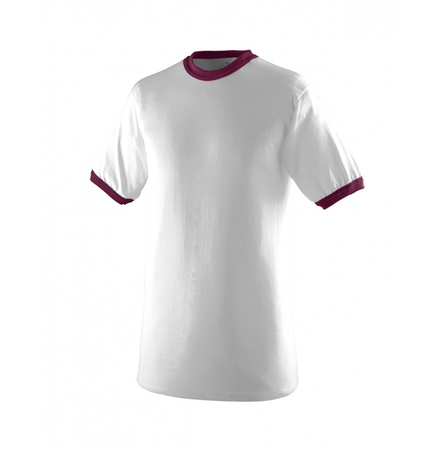 WHITE-MAROON