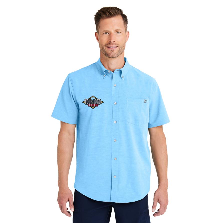 Mens Kona Solid Short Sleeve Shirt