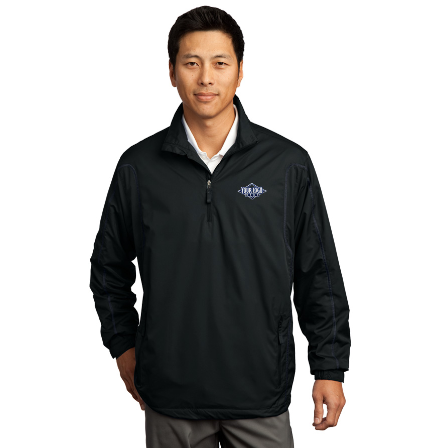 Mens Nike Half-Zip Wind Jacket