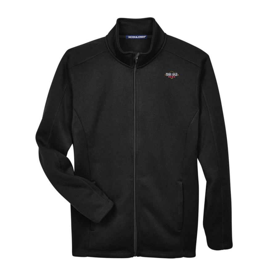 Mens Bristol Full-Zip Sweater Fleece Jacket