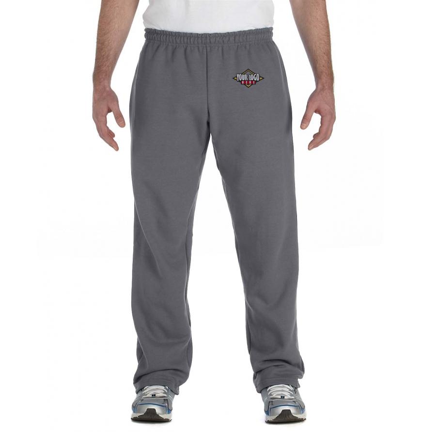 Adult Heavy Blend Adult 8 oz 5050 Open-Bottom Sweatpants