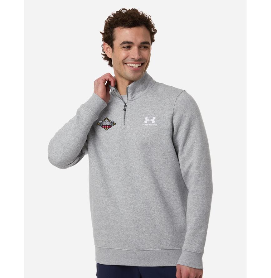 Mens Icon Fleece Quarter-Zip Pullover