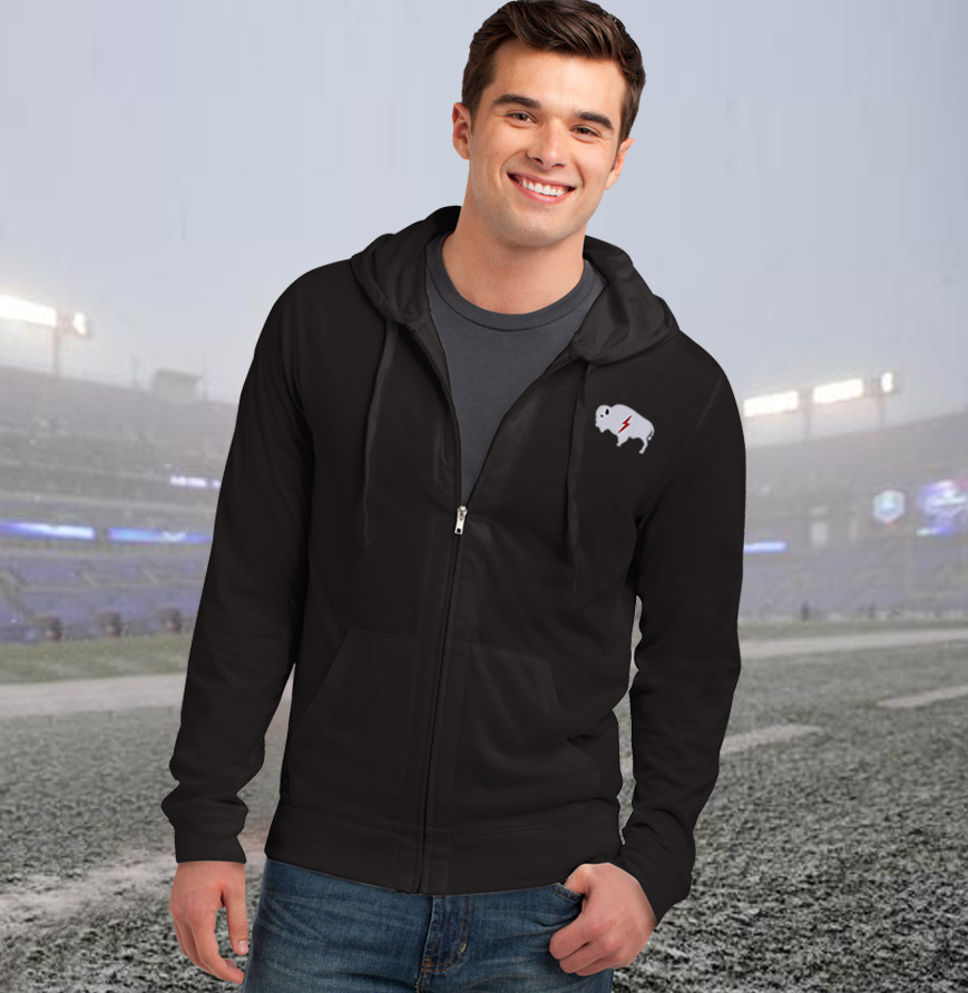 Classic Unisex Full-Zip Hooded Sweatshirt