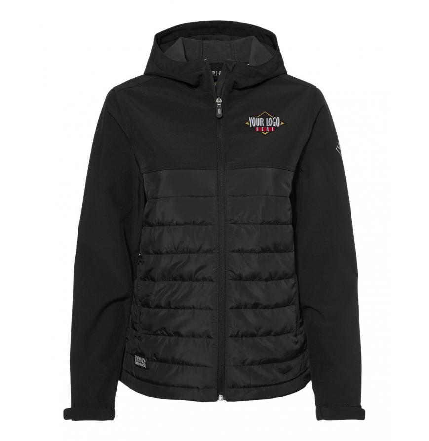 DRI DUCK Womens Vista Soft Shell Puffer Jacket