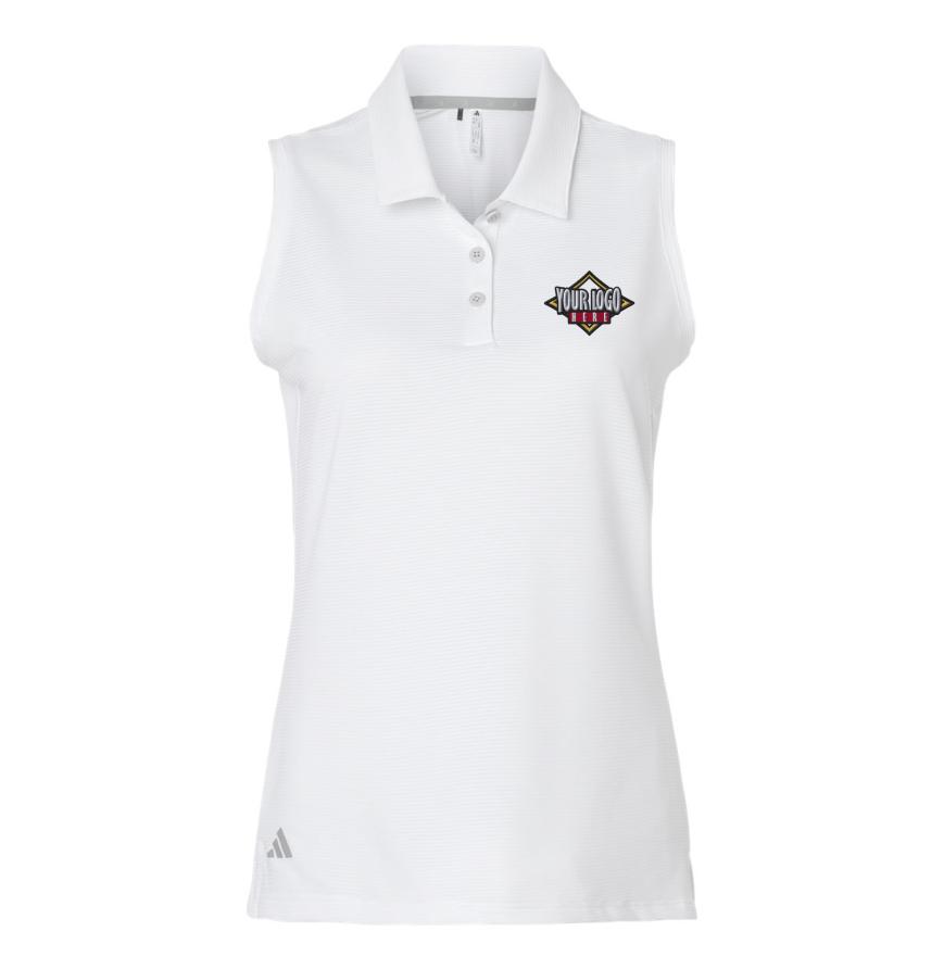 Womens Ottoman Sleeveless Polo