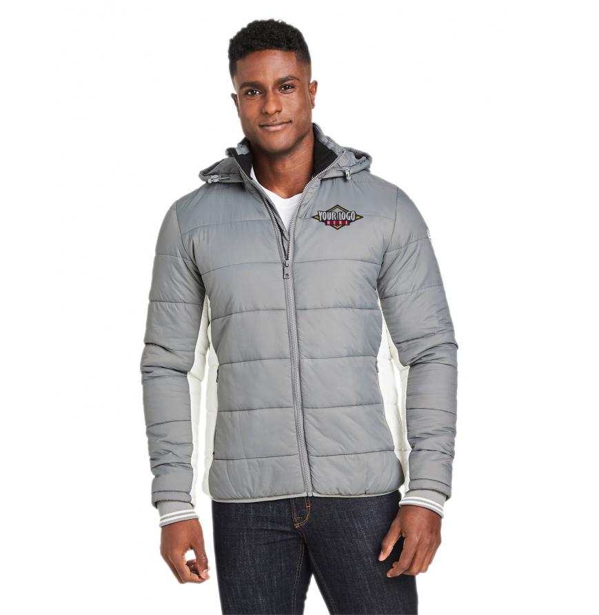 Nautica Mens Nautical Mile Puffer Packable Jacket