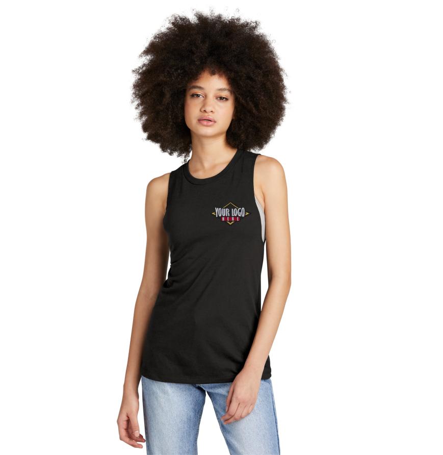 District Threads DT153 - District Women s Perfect Tri Muscle Tank