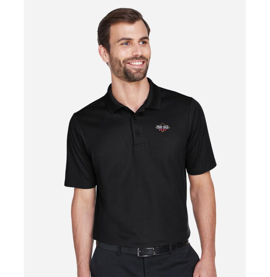 Mens Tall CrownLux Performance Plaited Polo