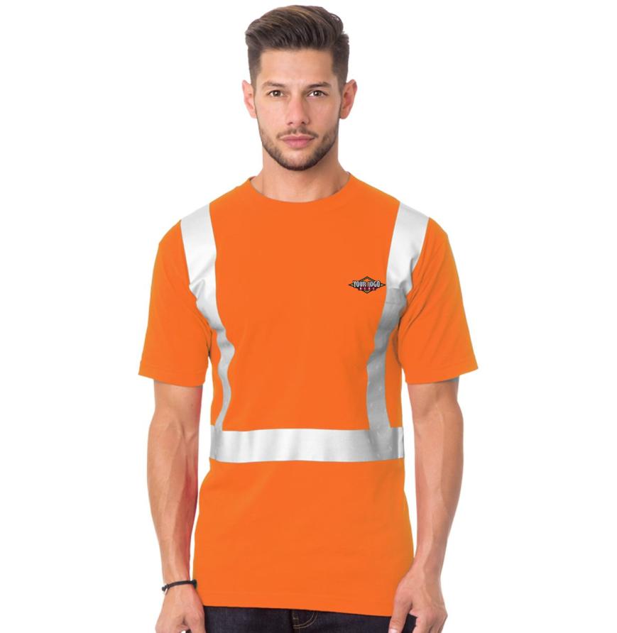 Unisex USA-Made 5050 High Visibility Pocket T-Shirt