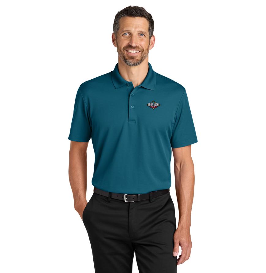 Port Authority Plaited Pique Polo