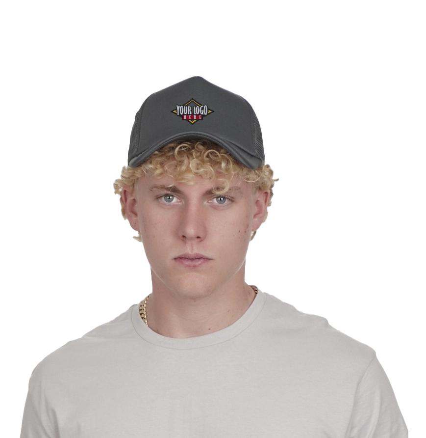 5-Panel Trucker w Polyester Foam Front