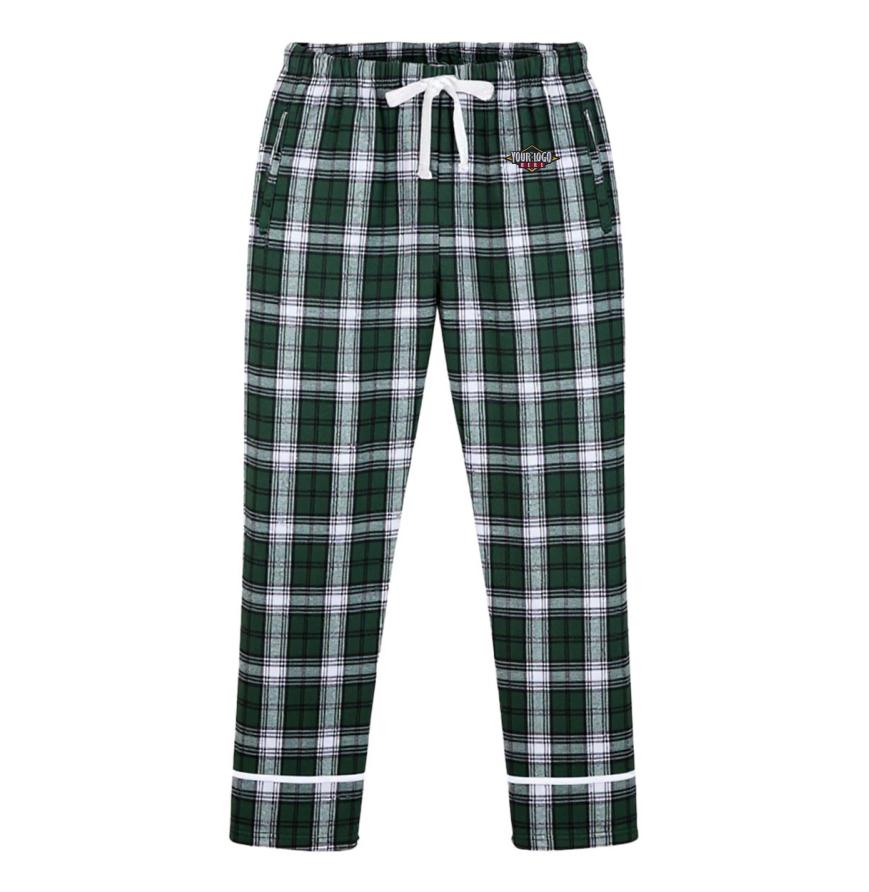 Womens Cuff Flannel Pants