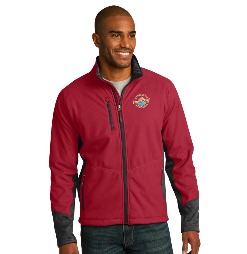 Men's Vertical Soft Shell Jacket