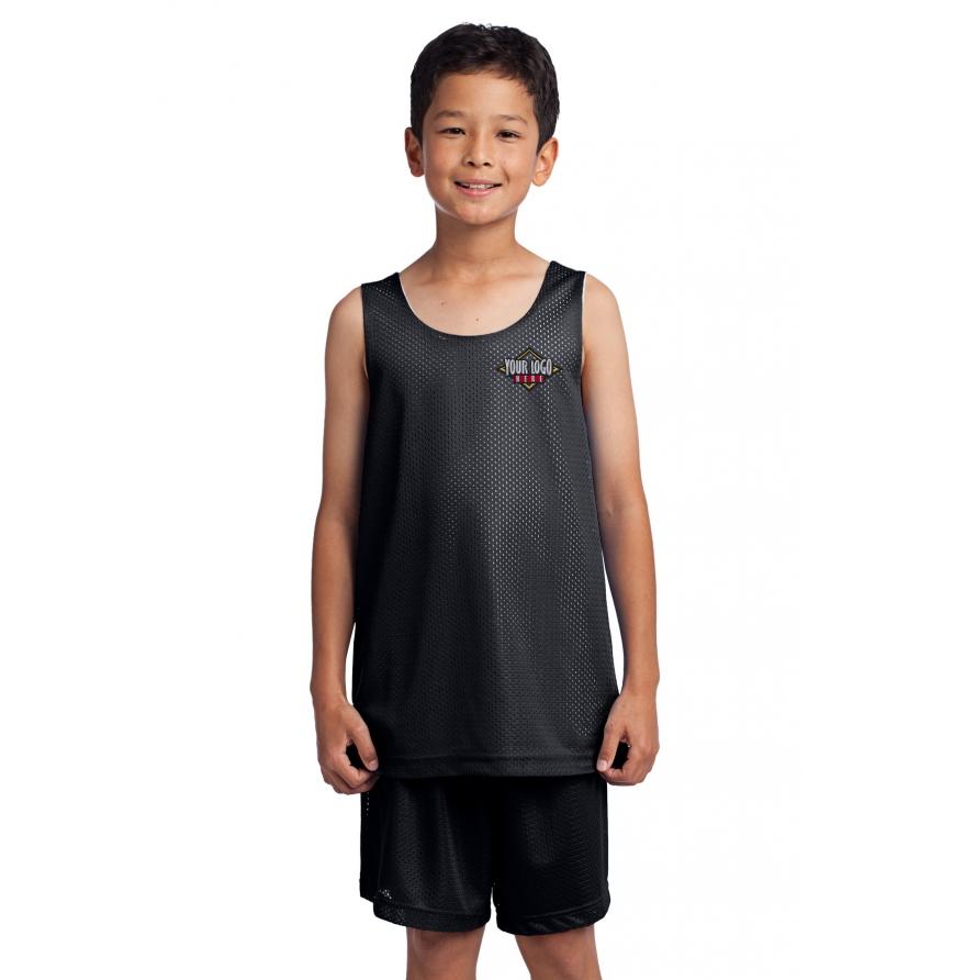 Sport-Tek Youth PosiCharge Classic Mesh Reversible Tank
