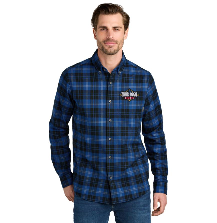 Eddie Bauer EB610 - Eddie Bauer Long Sleeve Favorite Flannel Plaid Shirt