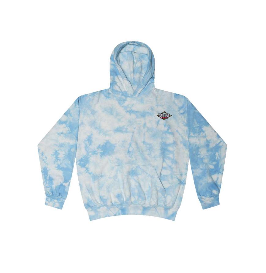 Unisex Crystal Wash Hooded Sweatshirt