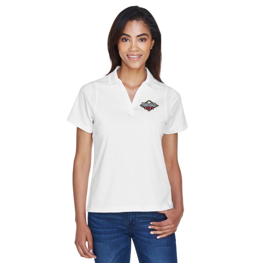 Harriton M354W - Ladies Micro-Piqu Polo