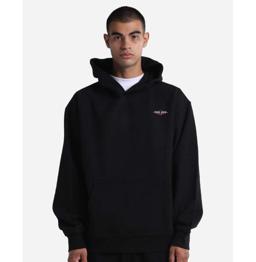 Unisex Max Heavy Fleece Garment-Dyed Hooded Sweatshirt