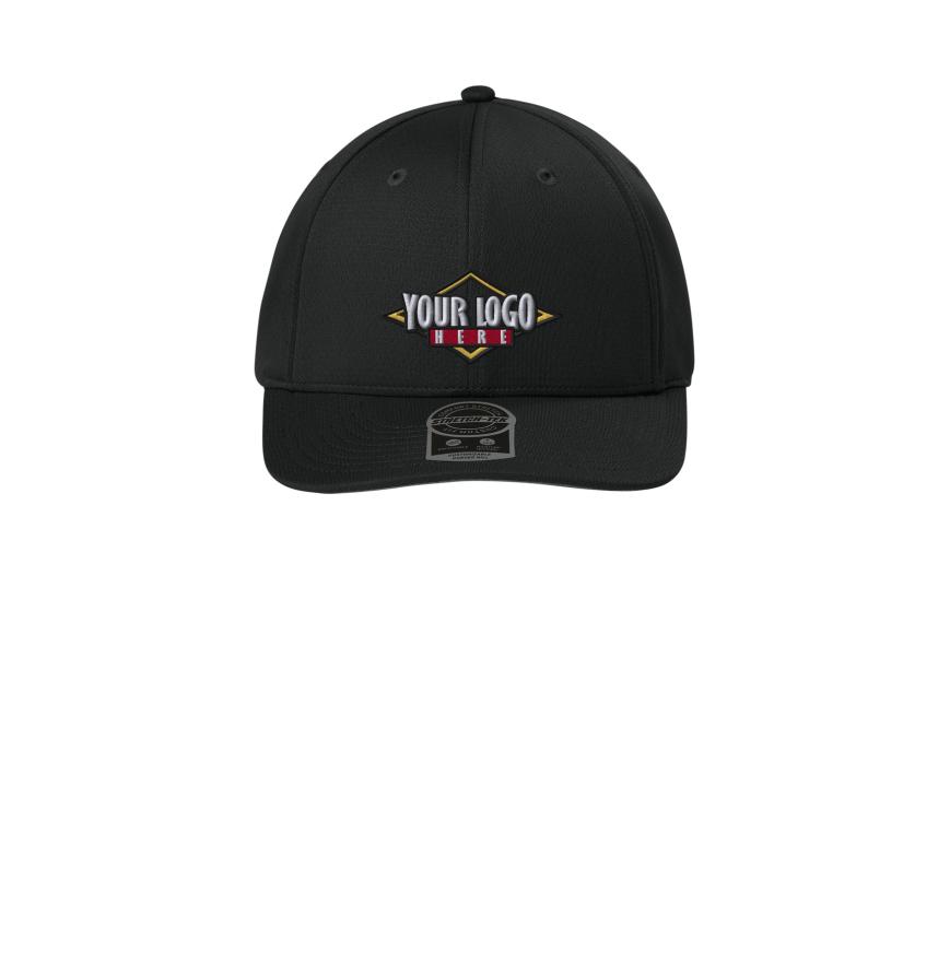Sport-Tek Impact Mesh Stretch-Tek Adjustable Cap