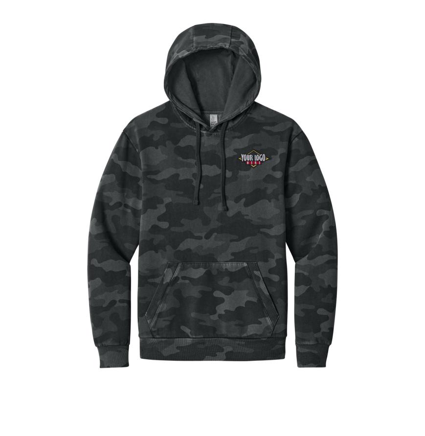 District Wash Camo Fleece Hoodie