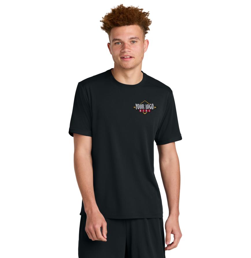 Sport-Tek Club Short Sleeve Crew