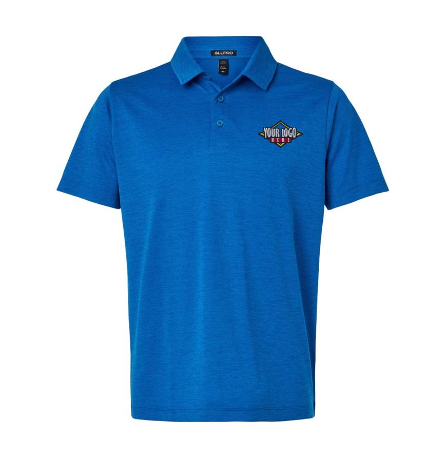 Mens Performance Mlange Polo