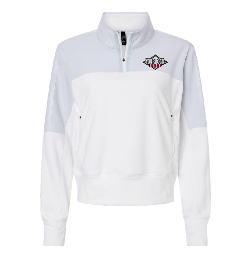 Womens Fleece Quarter-Zip Pullover