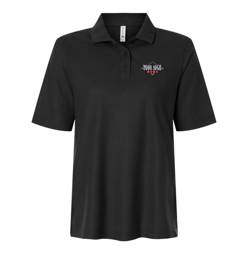 Womens Maverick CVC Pique Polo