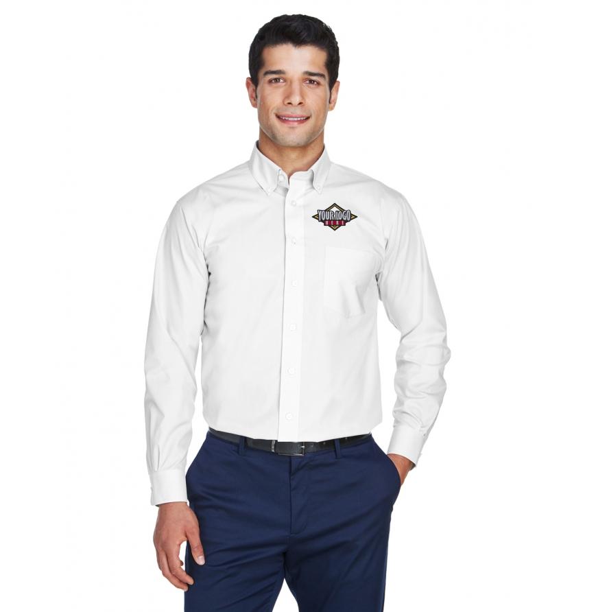 Devon & Jones D620T - Mens Tall Crown Woven Collection Solid Broadcloth