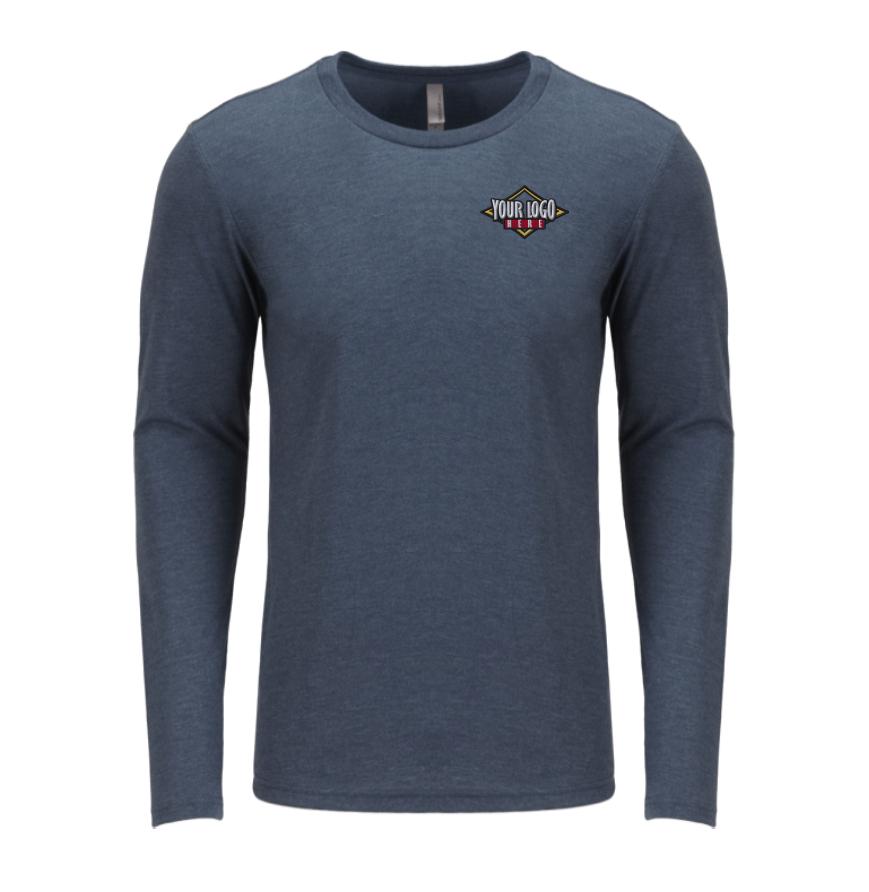 Next Level Mens Triblend Long-Sleeve Crew