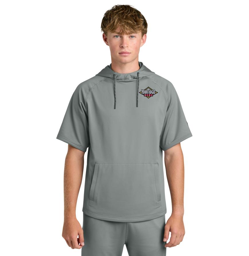 Richardson Charge Performance Fleece Short Sleeve Hoodie
