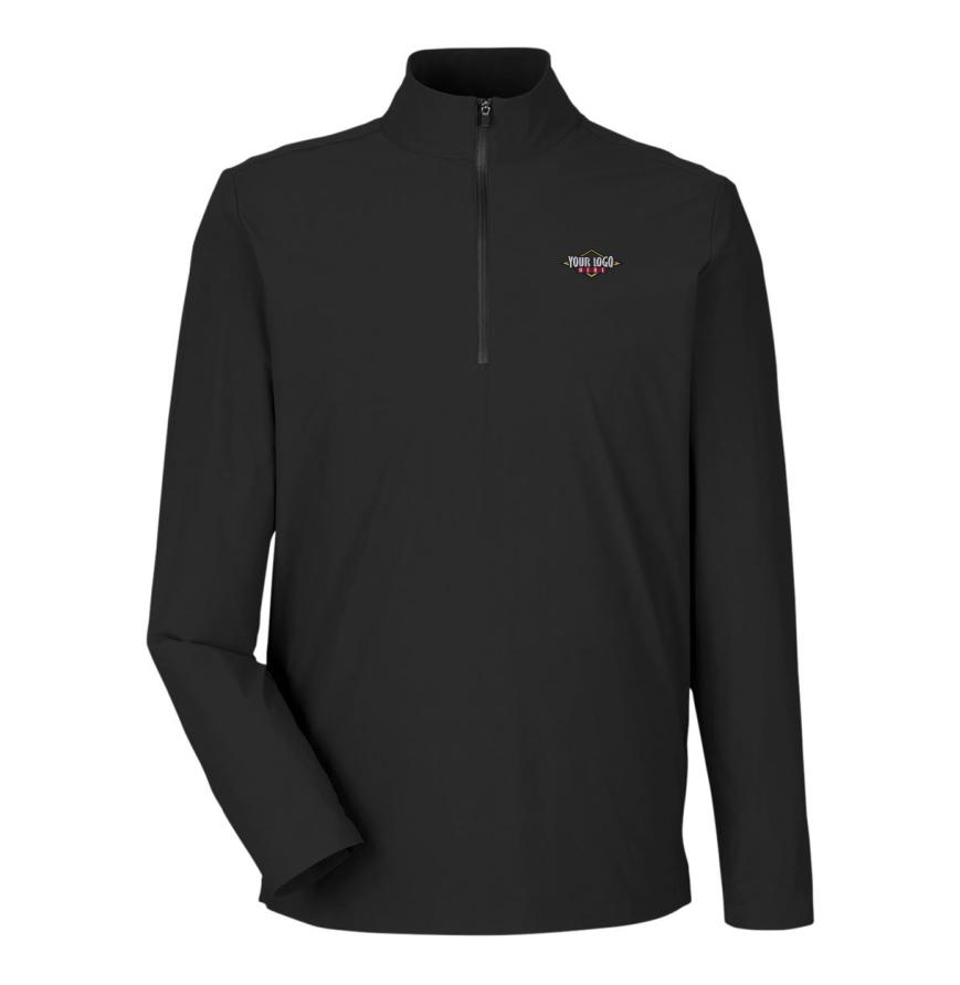 Mens CrownLux Performance Windsor Welded Quarter-Zip Pullover
