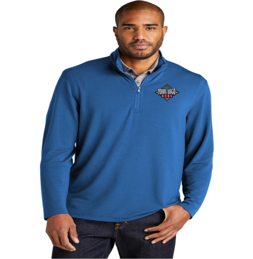 Port Authority K825 - Port Authority Microterry 1/4-Zip Pullover