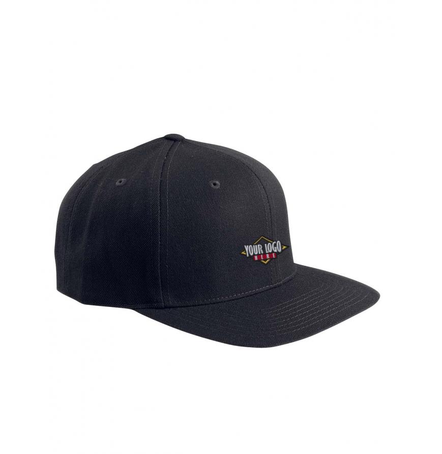 Yupoong Adult 6-Panel Structured Flat Visor Classic Snapback