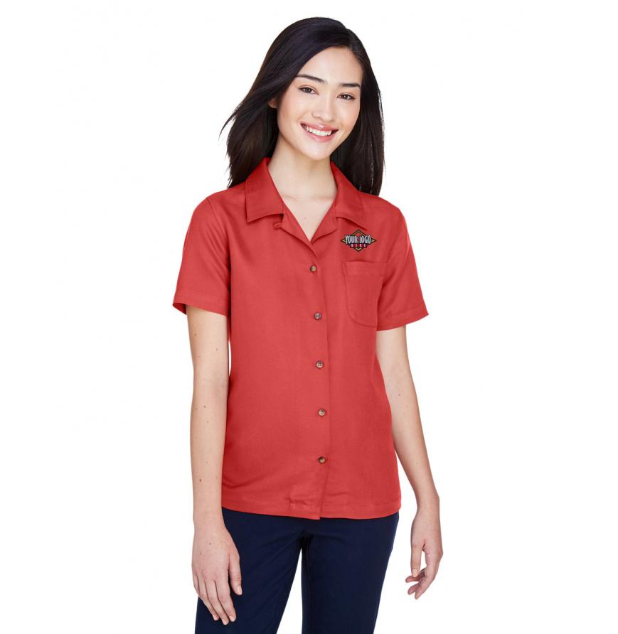 UltraClub 8981 - Ladies Cabana Breeze Camp Shirt