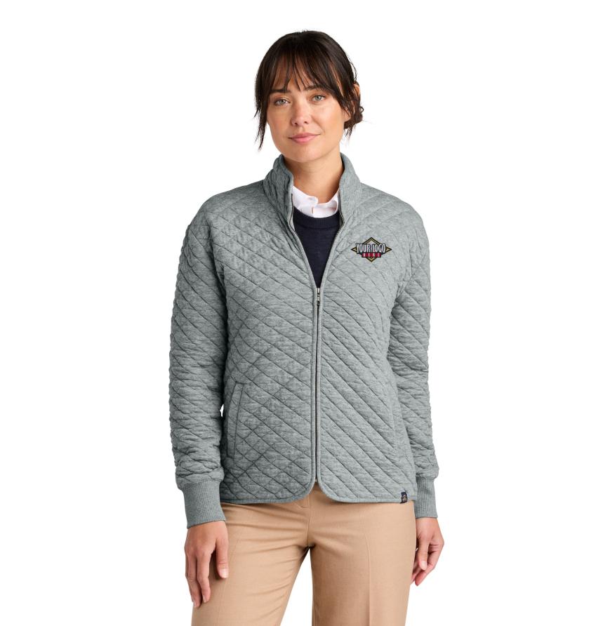 Brooks Brothers Women s Diamond Quilt Full-Zip