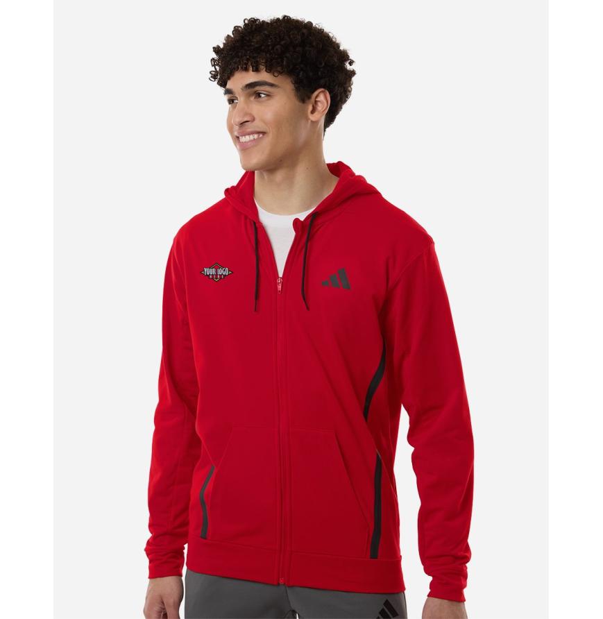 Mens Game  Go Fleece Full-Zip Hooded Sweatshirt