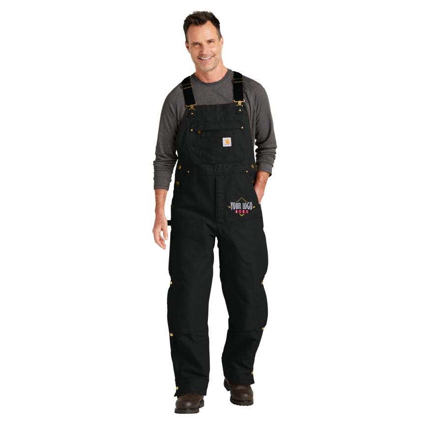 Carhartt CT106672 - Carhartt Firm Duck Insulated Bib Overalls