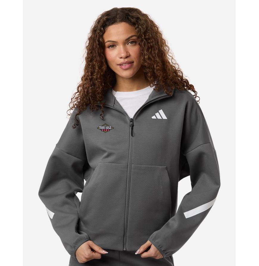 Womens ZNE Full-Zip Hooded Sweatshirt