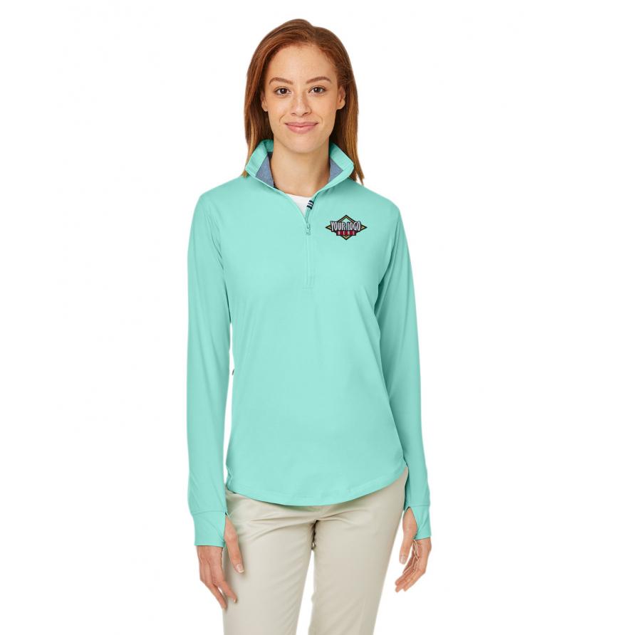 Nautica N17925 - Nautica Ladies Saltwater Quarter-Zip Pullover