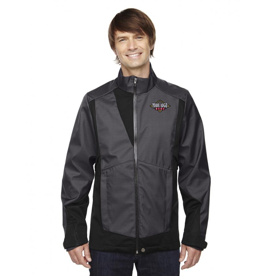 North End 88686 - Mens Commute Three-Layer Light Bonded Two-Tone Soft Shell Jacket with Heat Reflect Technology