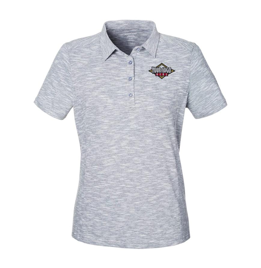 Womens Eclipse Jacquard Polo